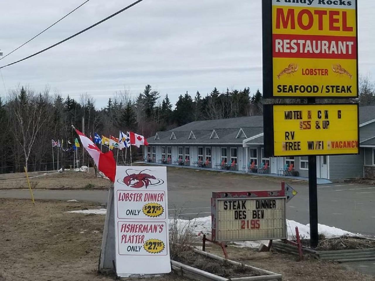 Fundy Rocks Motel Hopewell Cape Luaran gambar